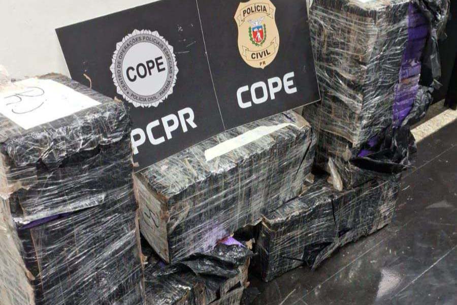 Após trabalho de inteligência, PCPR prende homem com 150 quilos de maconha na BR-277