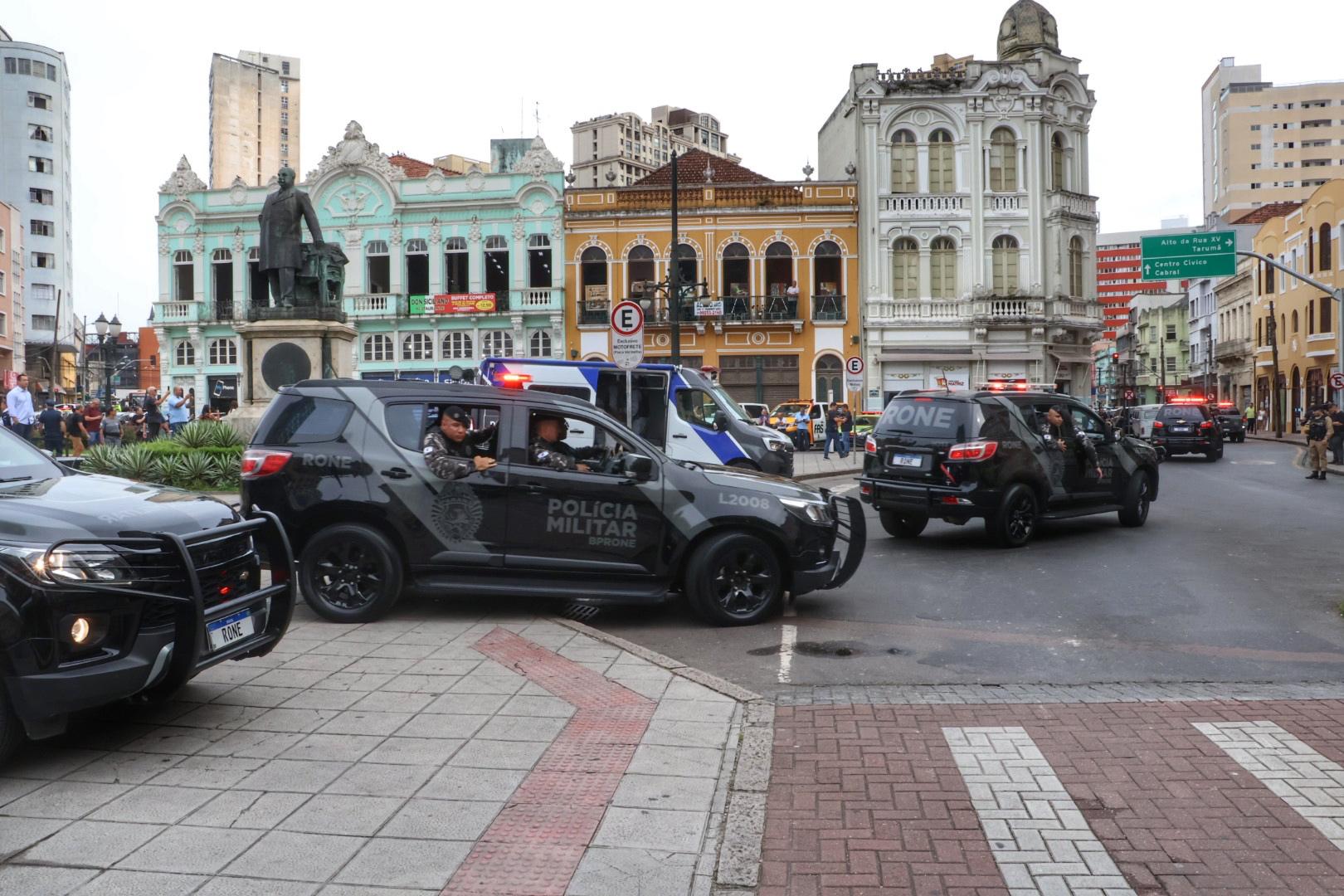 Criminalidade no Centro de Curitiba cai com reforço policial e avanço no combate às drogas