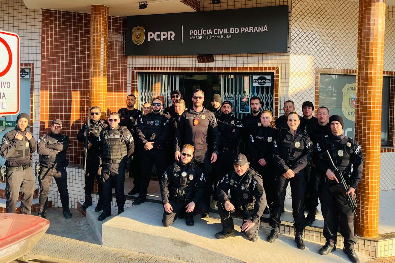 PCPR, PMPR e GM prendem 10 pessoas durante operação em quatro cidades
