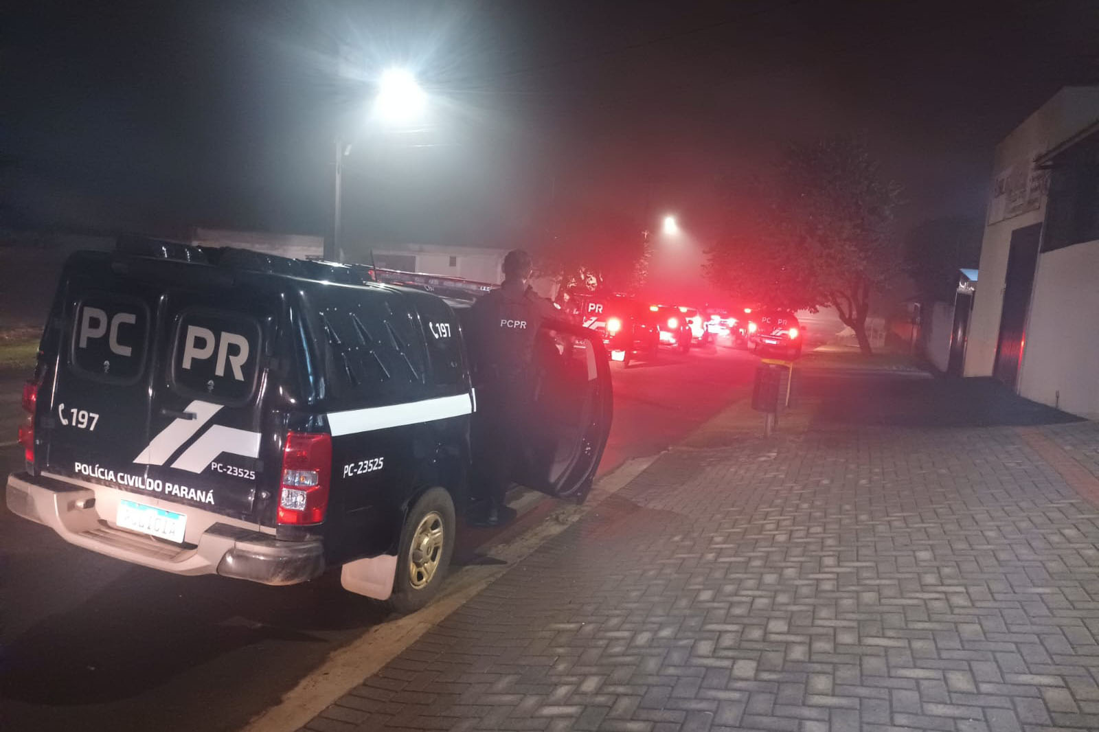 PCPR e PMPR prendem sete pessoas em operação contra o tráfico em Coronel Vivida