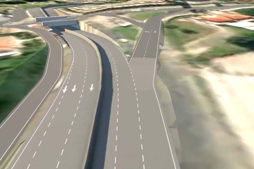 Nova duplicação de 4,5 quilômetros da Rodovia da Uva será feita em concreto