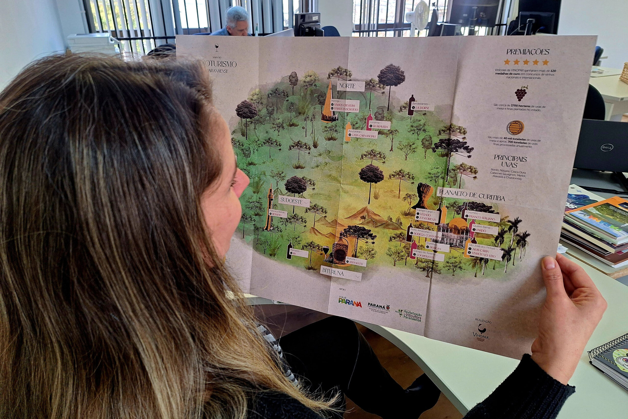 Novo Mapa do Enoturismo Paranaense já está disponível nas versões impressa e online