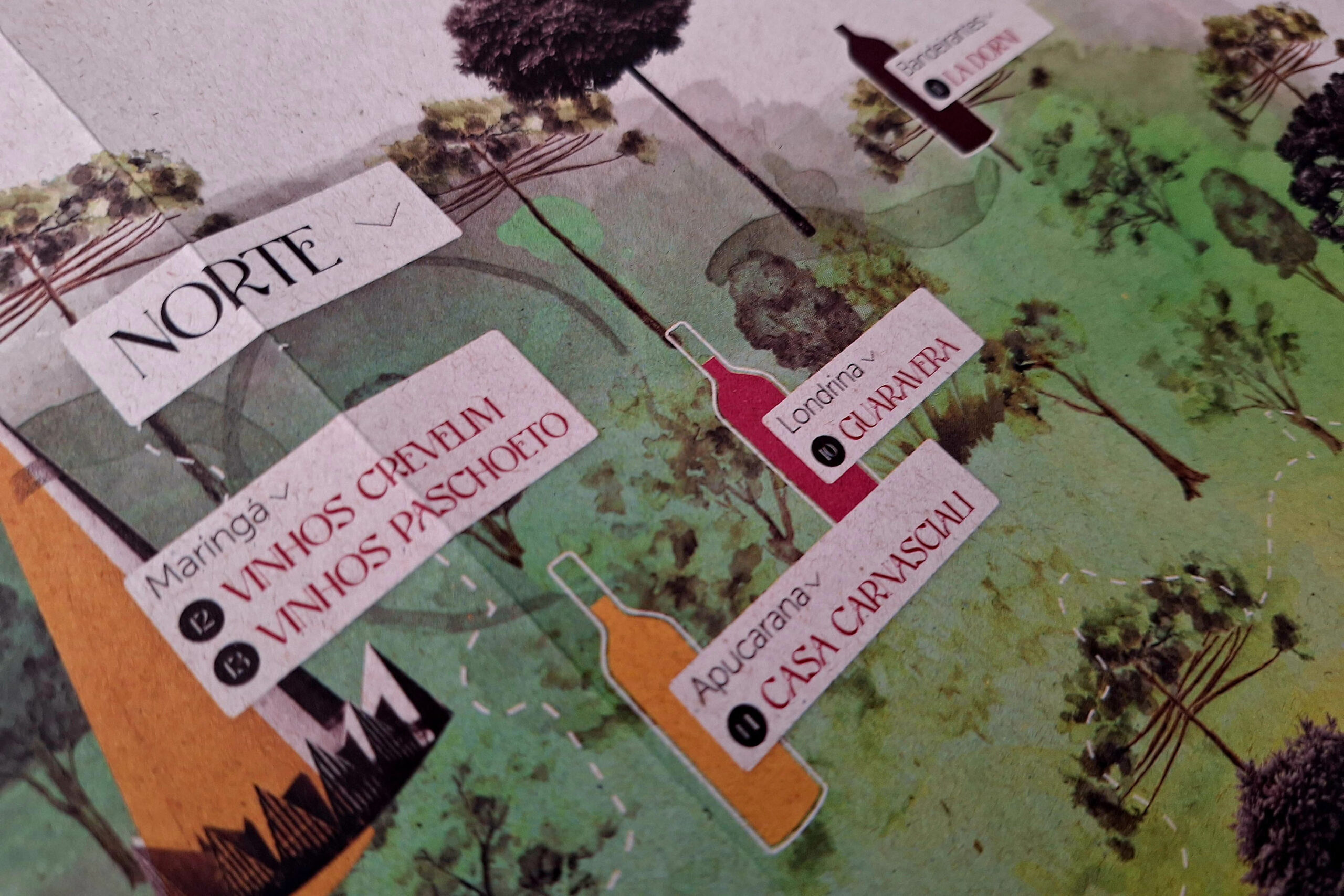 Novo Mapa do Enoturismo Paranaense já está disponível nas versões impressa e online