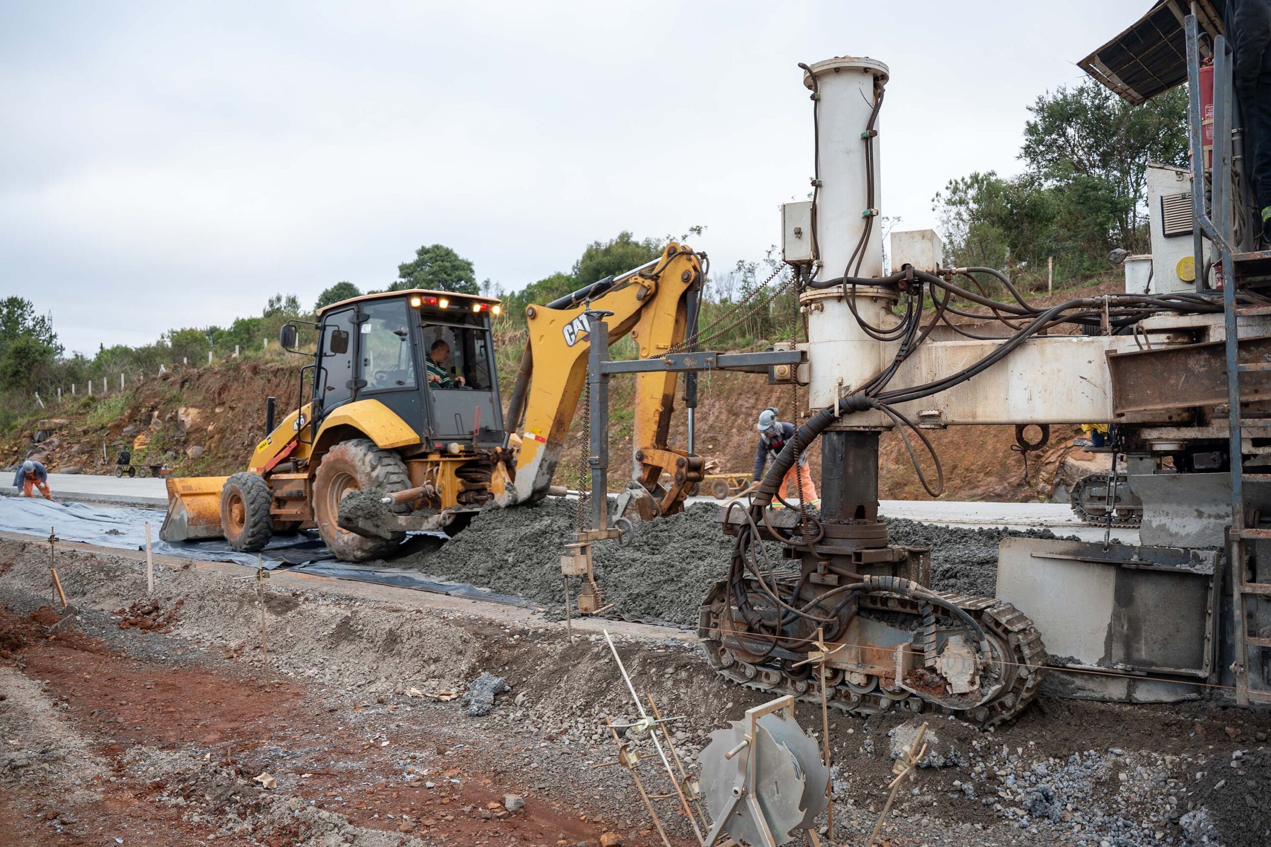 Duplicação em concreto da PRC-466 em Guarapuava alcança 40% de execução