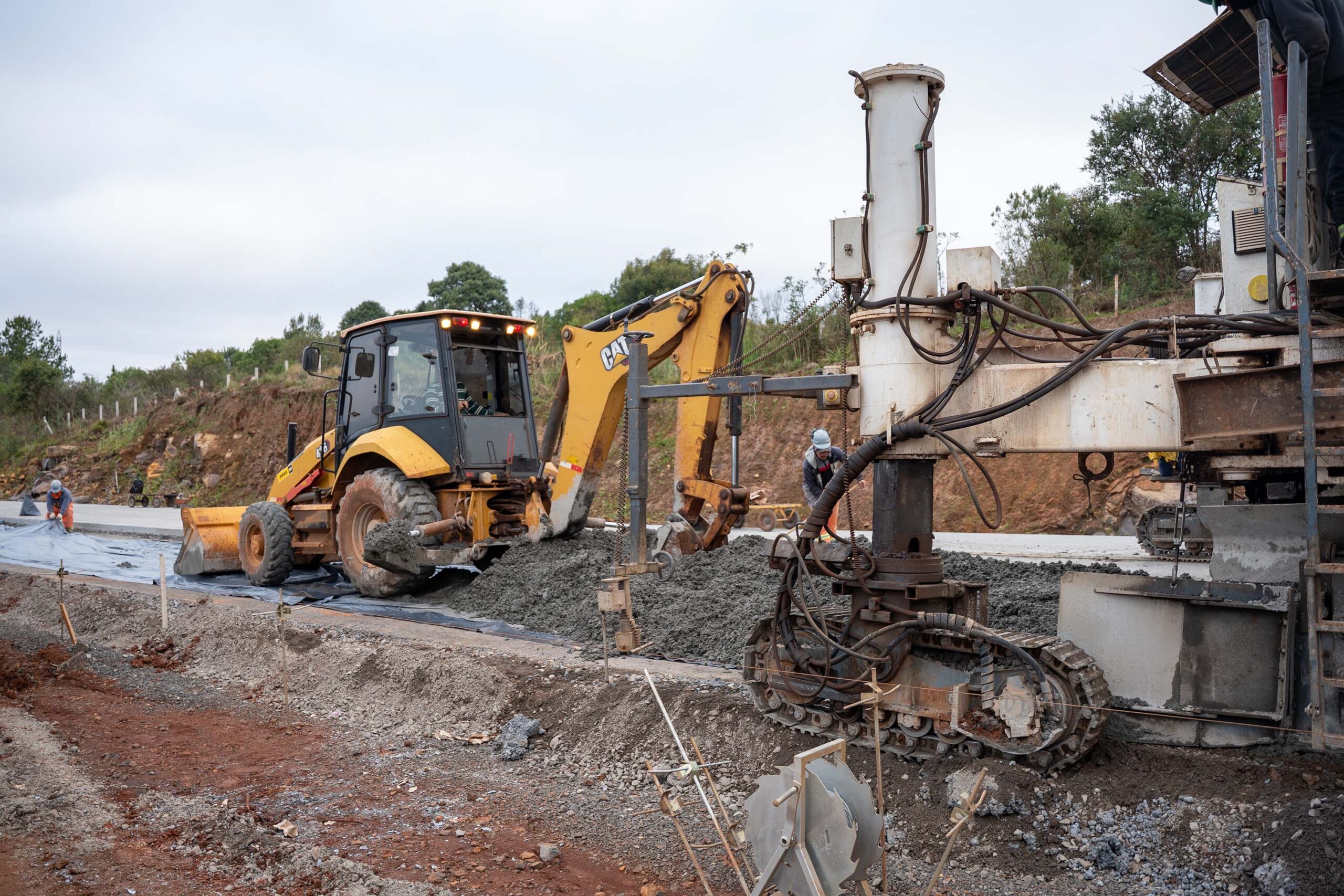 Duplicação em concreto da PRC-466 em Guarapuava alcança 40% de execução