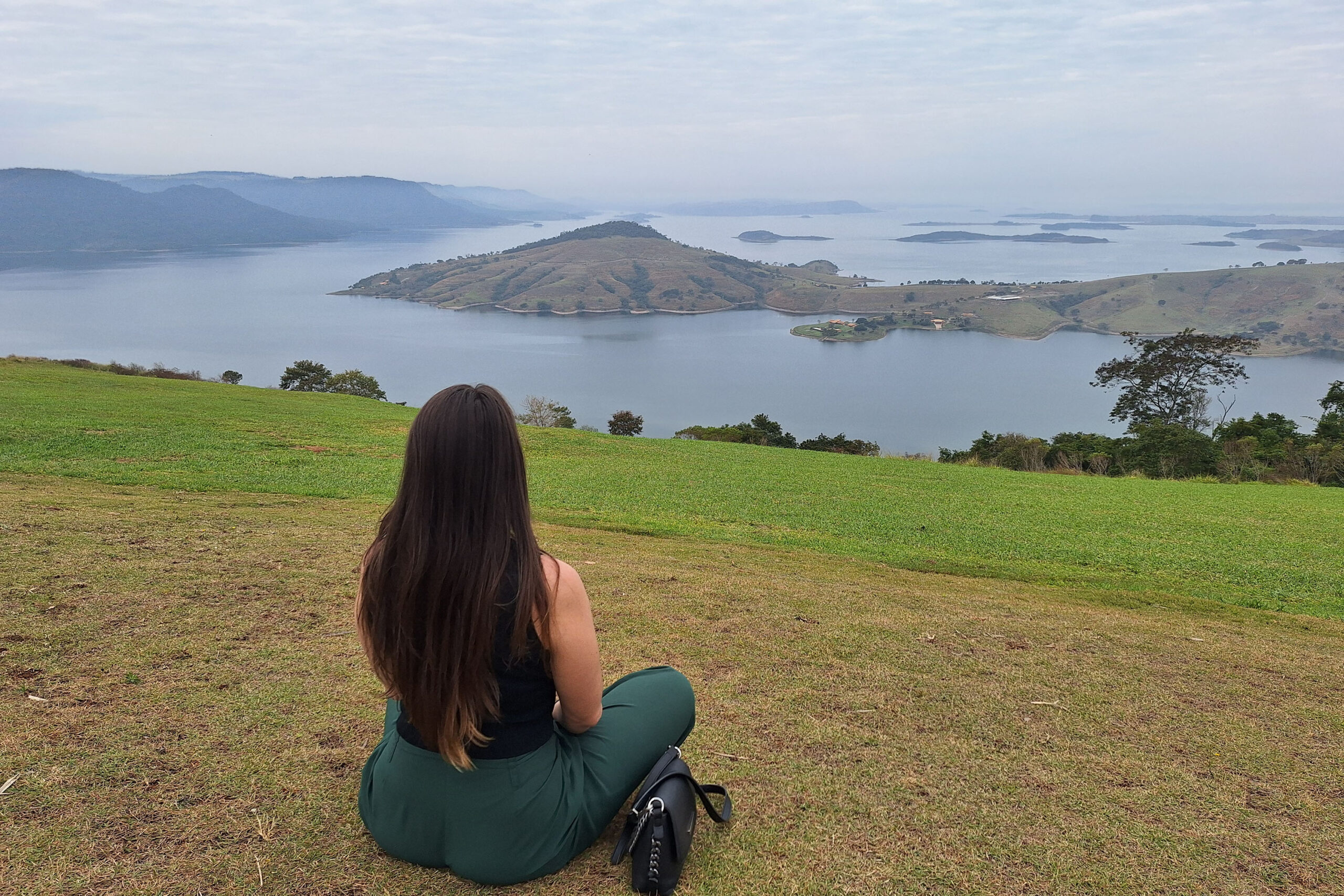Com vista para a Represa de Chavantes, maior tirolesa do Paraná tem 1 km de extensão