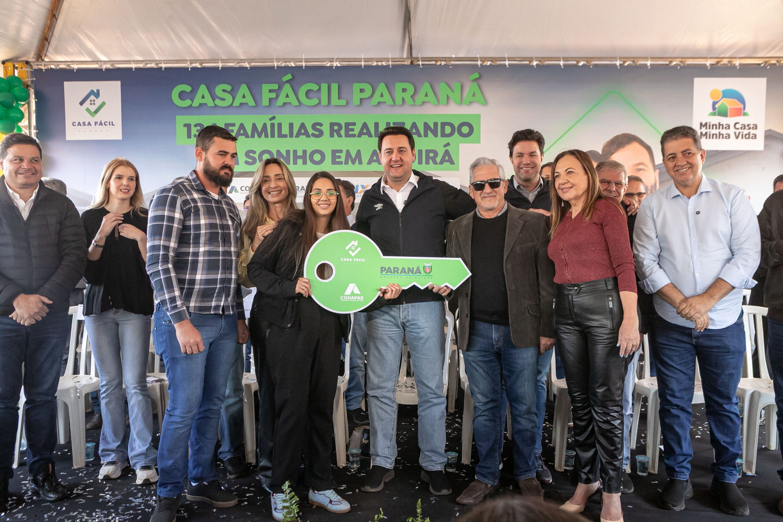 Casa Fácil: com ajuda do Estado, 134 famílias de Andirá conquistam a casa própria