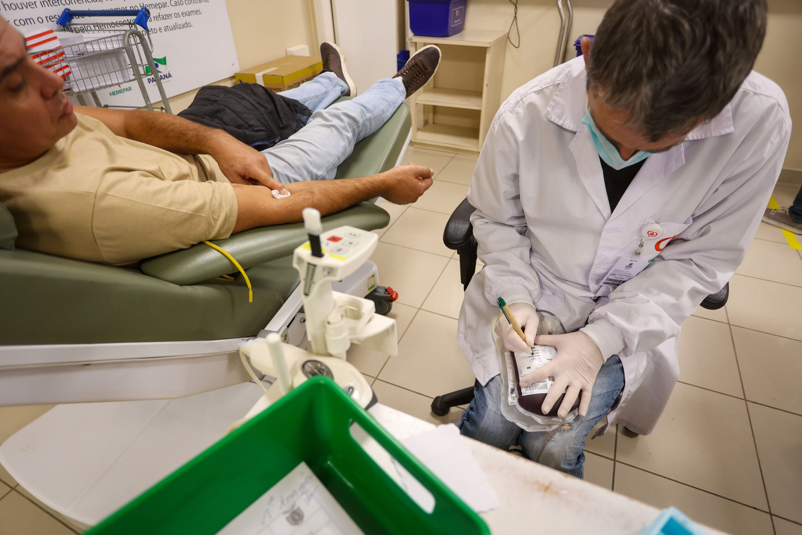 Paraná registra mais de 22 mil doações de sangue na campanha do Junho Vermelho