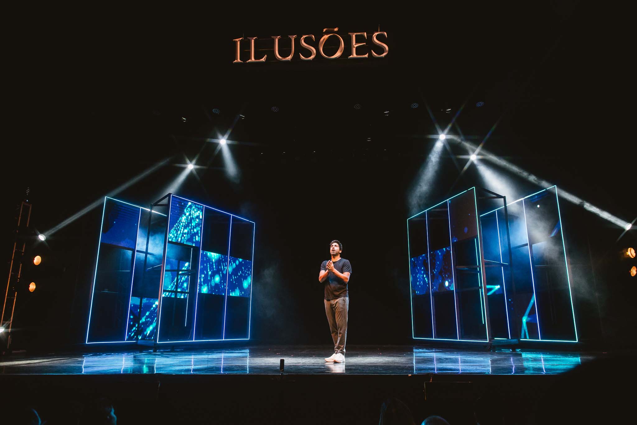 Espetáculo traz grandes ilusionistas internacionais ao palco do Guairão no sábado