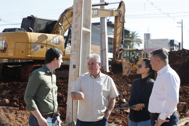 POR MOBILIDADE: Obra da Avenida Assunção avança e deve ser entregue até setembro em Cascavel