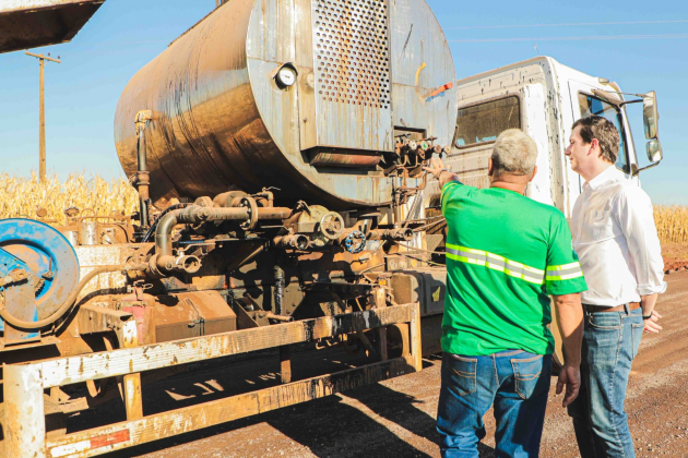MAIS INFRAESTRUTURA: Prefeito em exercício vistoria 35 km de obras no interior e destaca compromisso com o campo