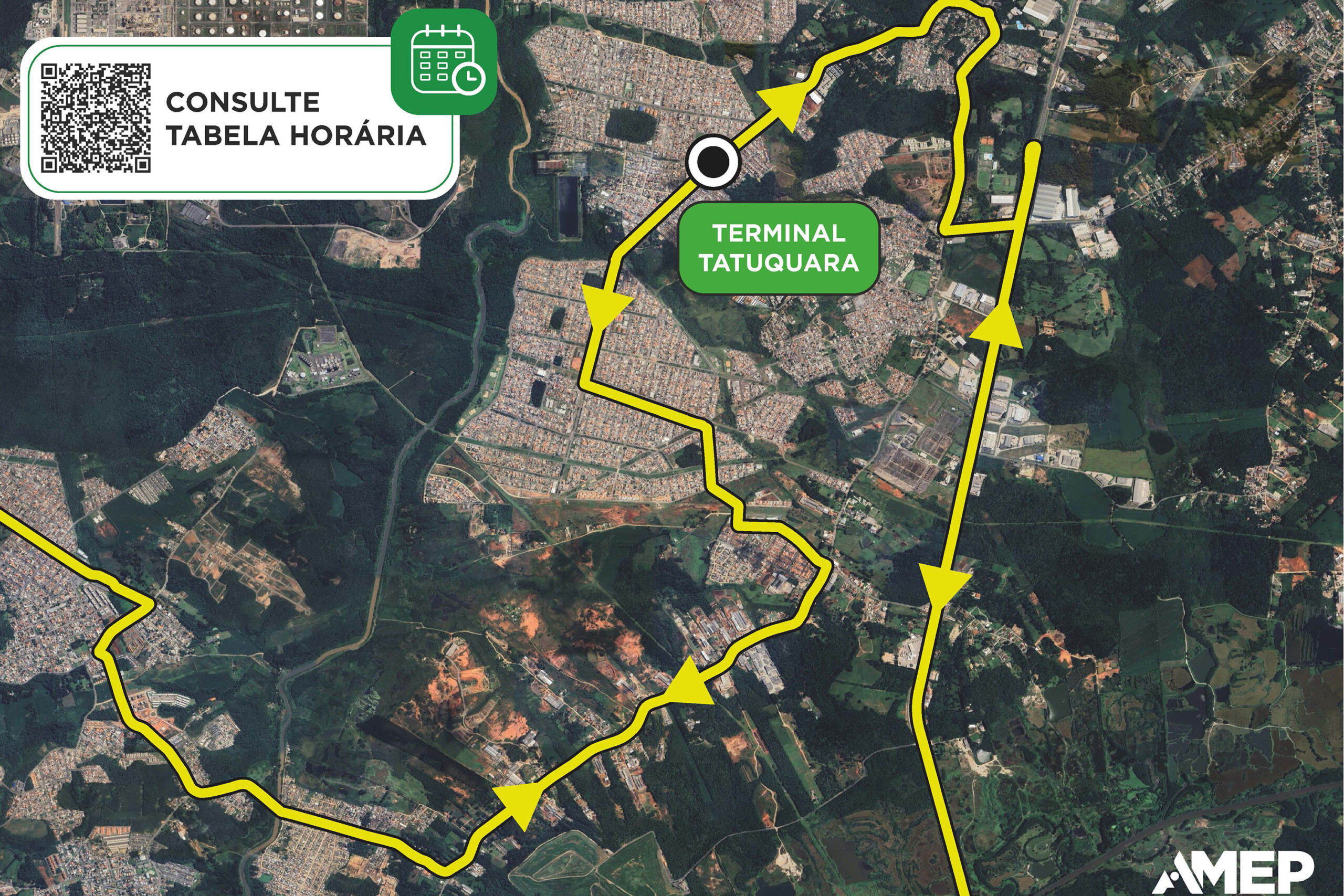 Linha Araucária/Fazenda Rio Grande fará integração no Terminal Tatuquara