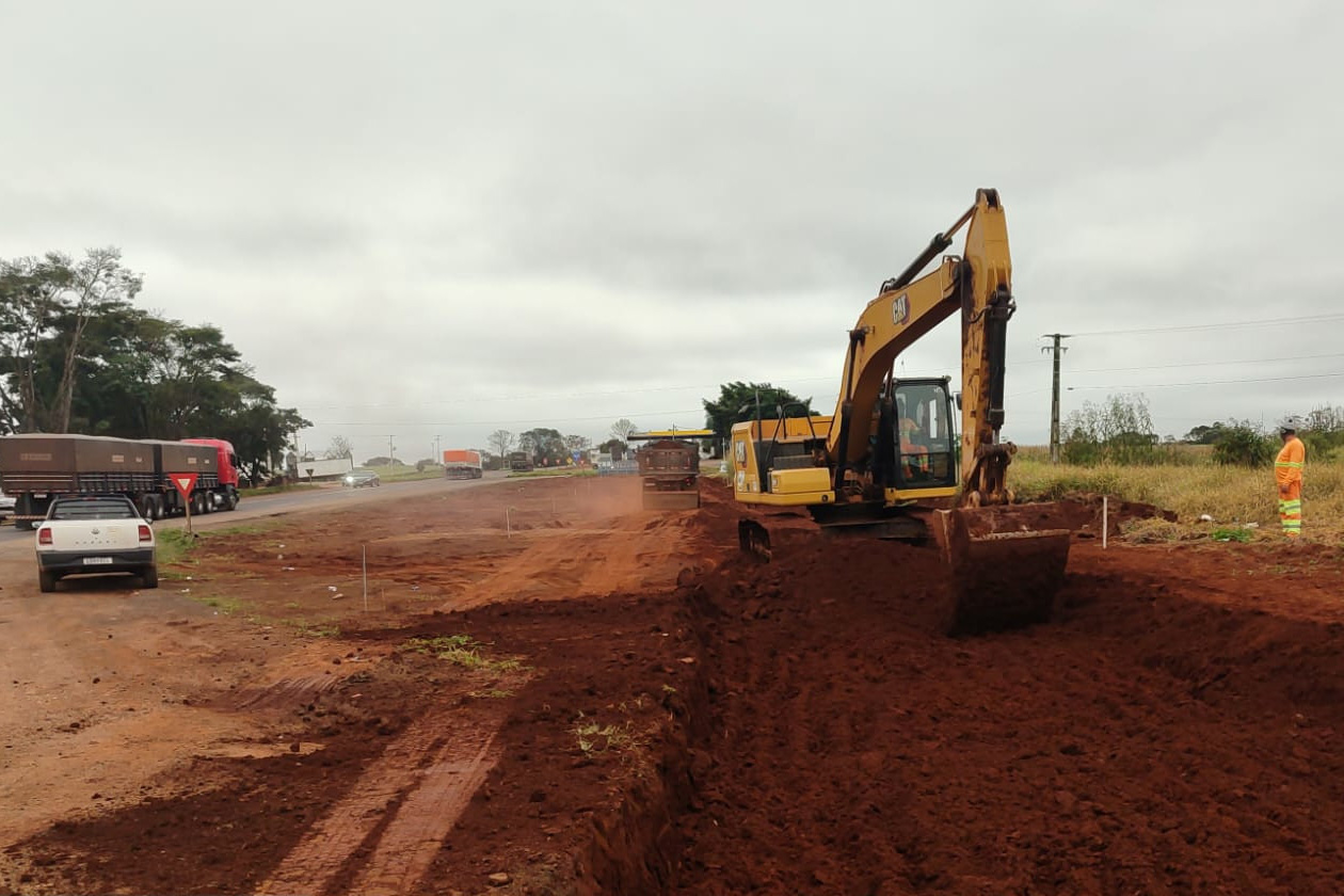 DER/PR inicia serviços de construção do novo viaduto de Lerroville na PR-445