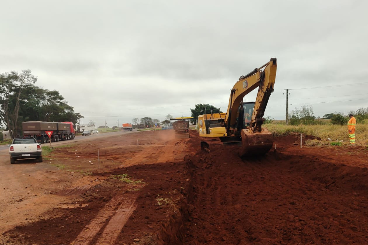 DER/PR inicia serviços de construção do novo viaduto de Lerroville na PR-445
