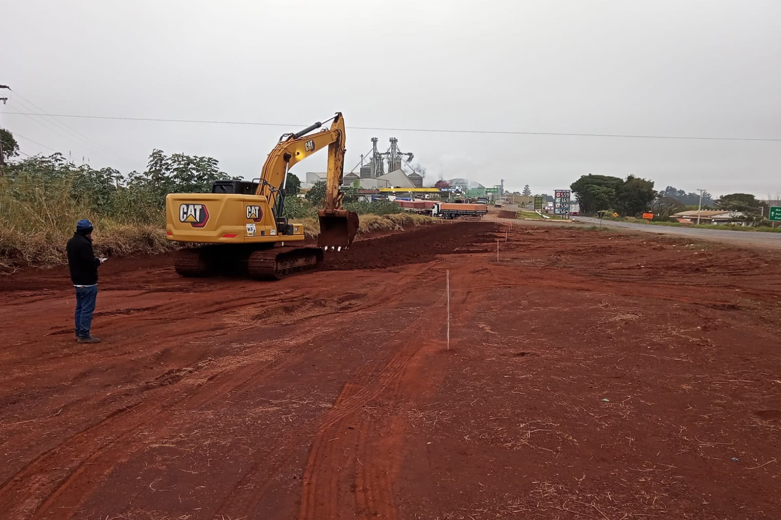 DER/PR inicia serviços de construção do novo viaduto de Lerroville na PR-445