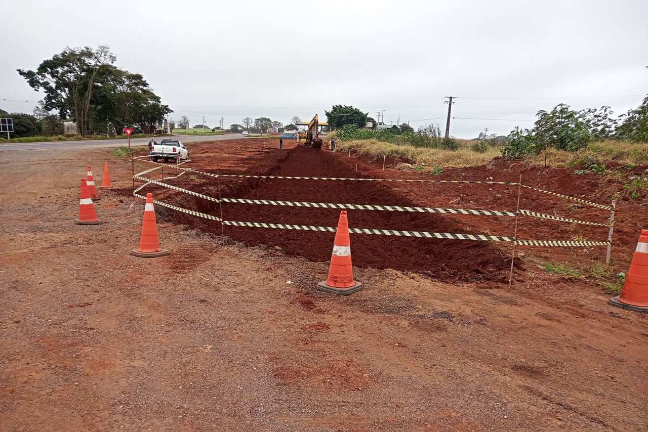 DER/PR inicia serviços de construção do novo viaduto de Lerroville na PR-445