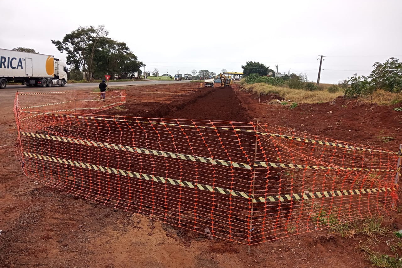 DER/PR inicia serviços de construção do novo viaduto de Lerroville na PR-445