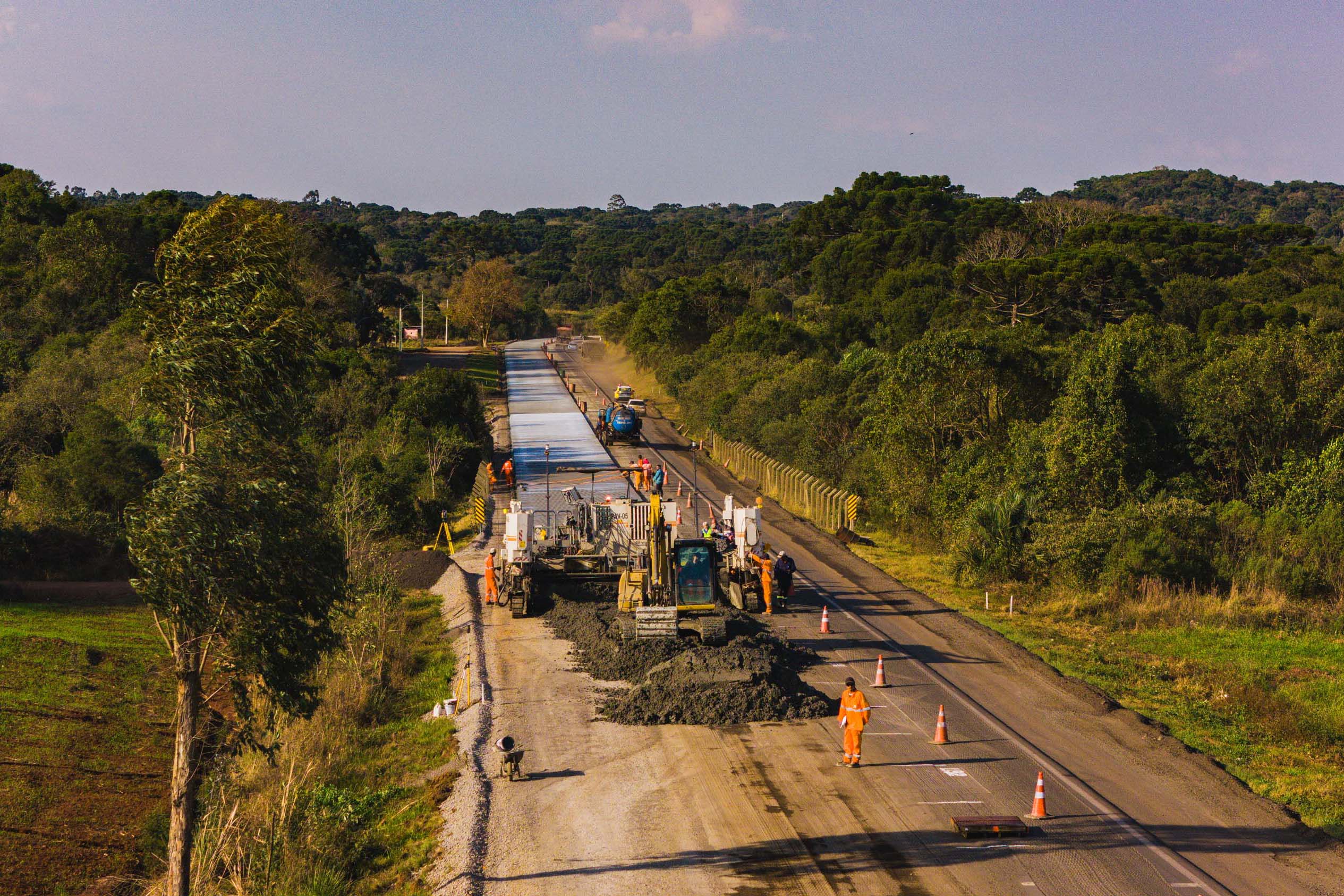 Governo conclui modernização da PRC-280 com 140 quilômetros de concreto
