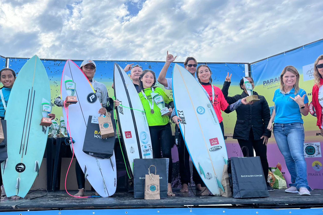 Do sub-12 ao 40+: confira os campeões da etapa de Matinhos do Circuito de Surf Amador