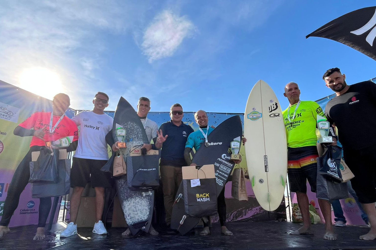 Do sub-12 ao 40+: confira os campeões da etapa de Matinhos do Circuito de Surf Amador