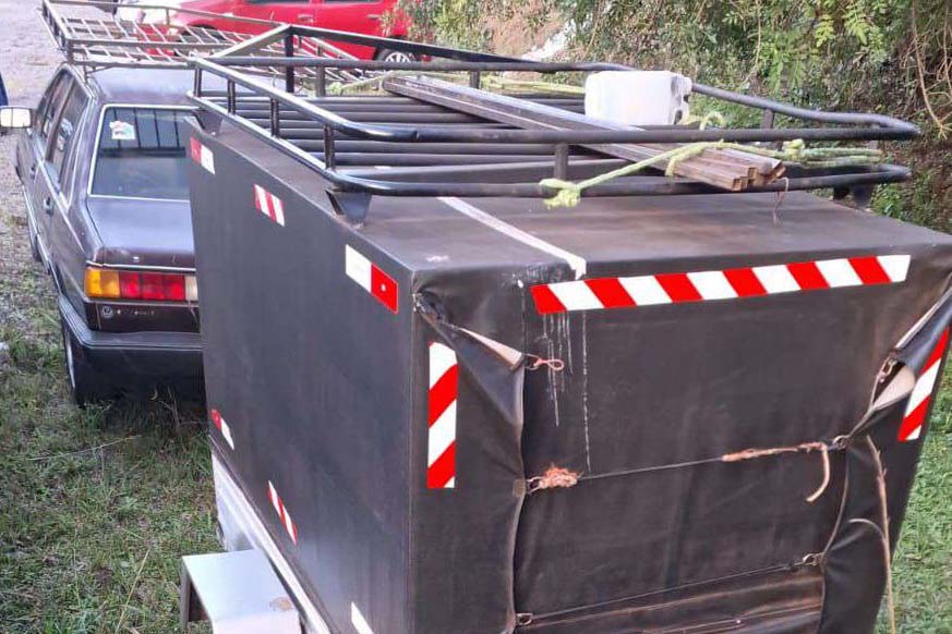 Após trabalho de inteligência, PCPR prende homem com 150 quilos de maconha na BR-277