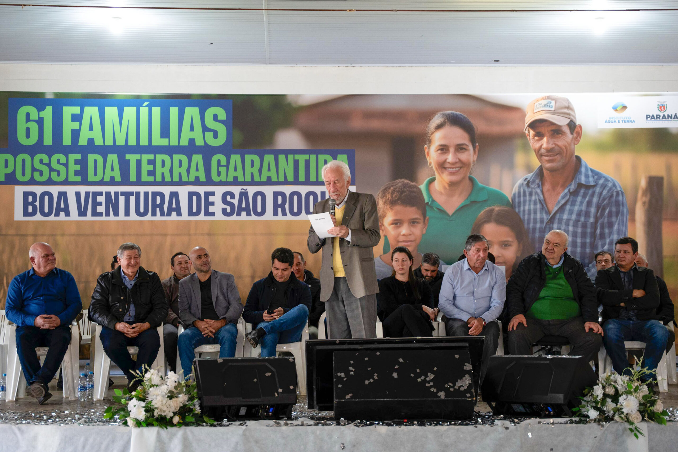 Governo do Estado regulariza 61 propriedades rurais em Boa Ventura de São Roque