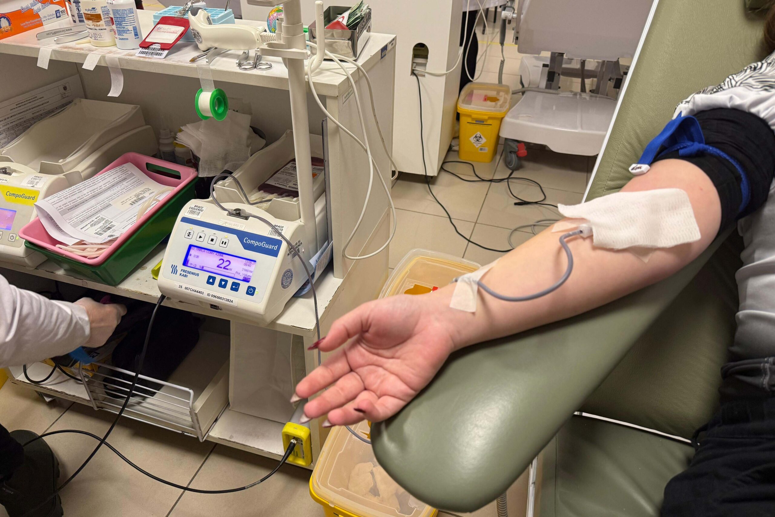 Paraná registra mais de 22 mil doações de sangue na campanha do Junho Vermelho