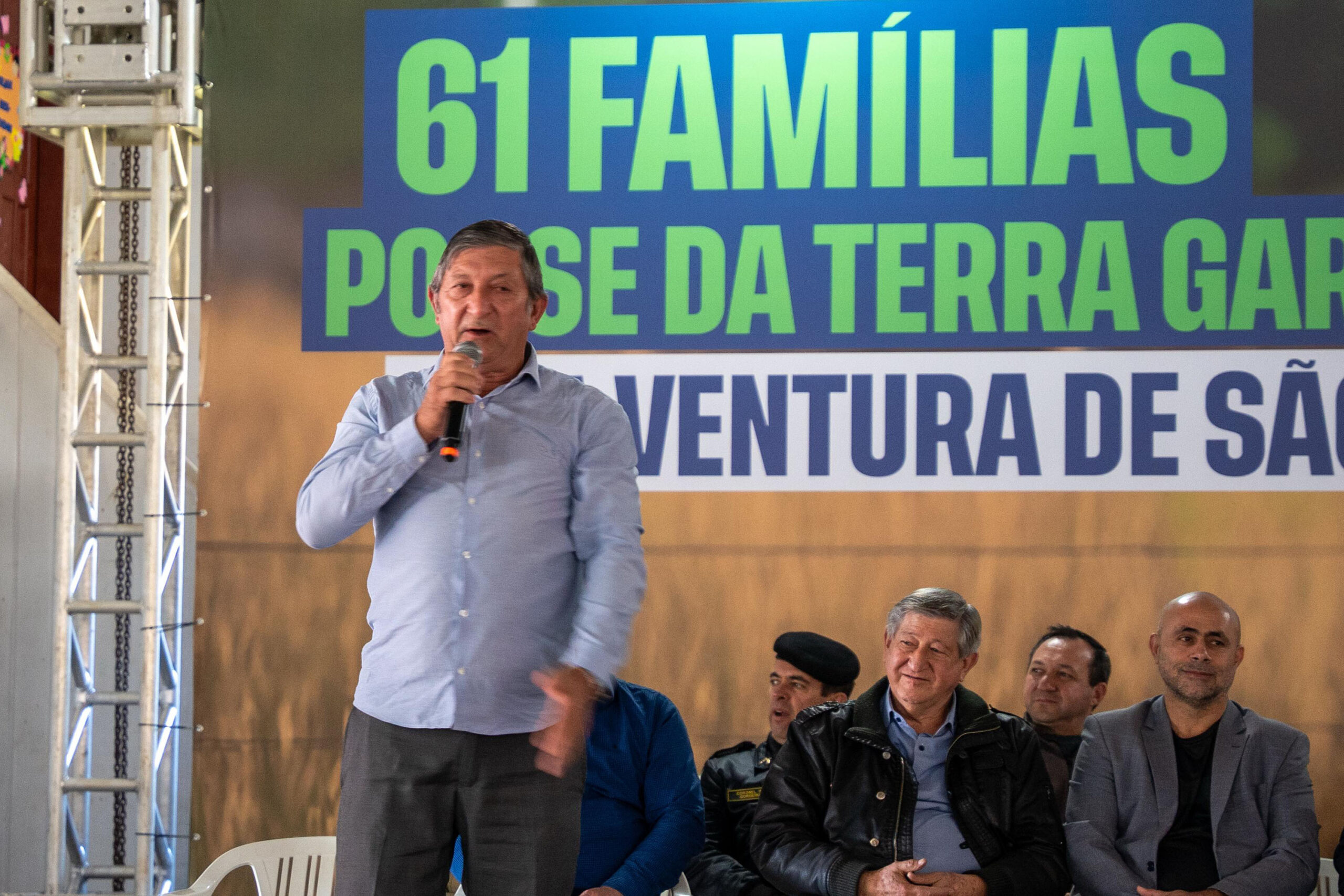 Governo do Estado regulariza 61 propriedades rurais em Boa Ventura de São Roque