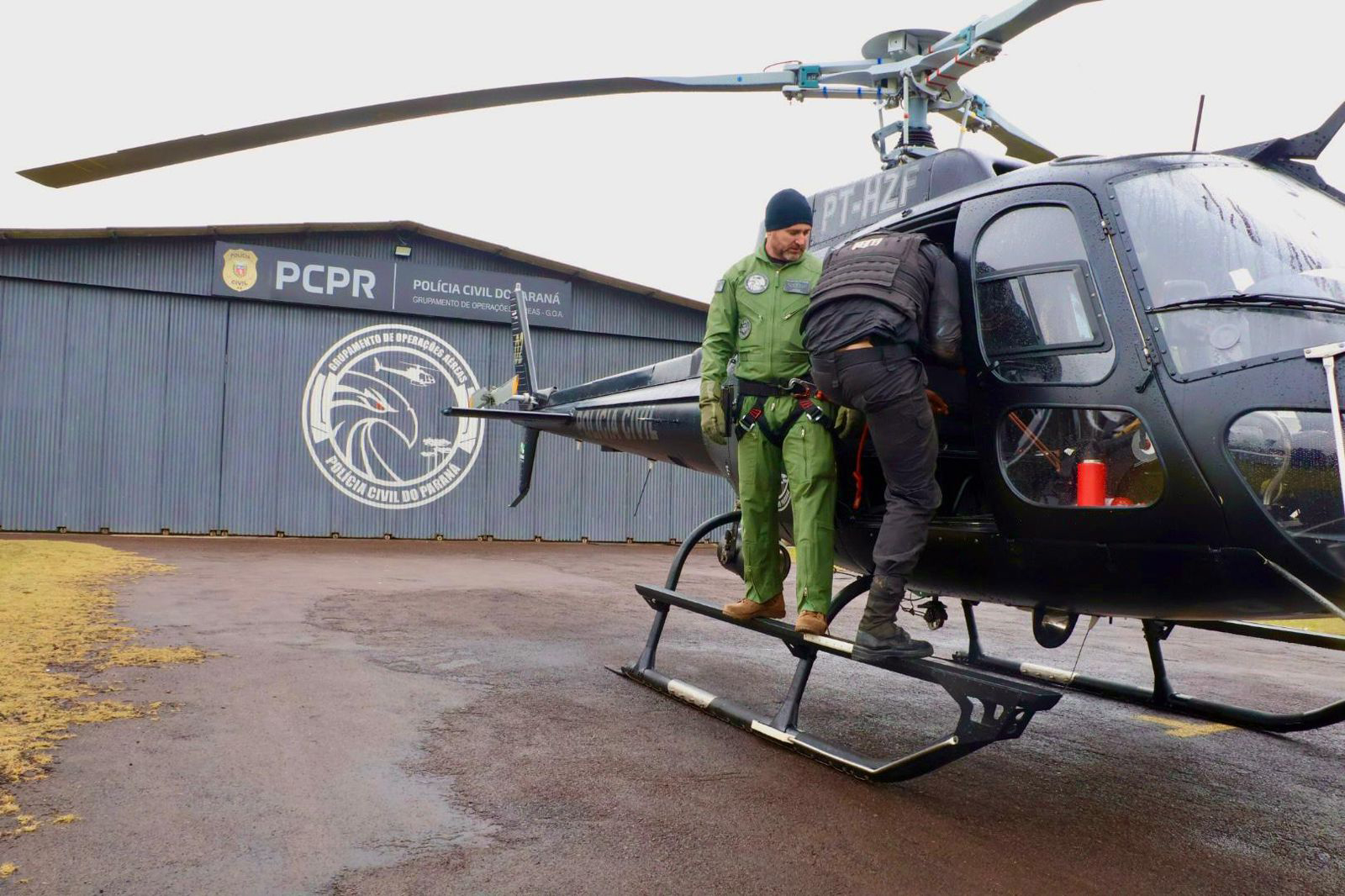 PCPR celebra 9 anos do Grupamento de Operações Aéreas com 3.800 missões