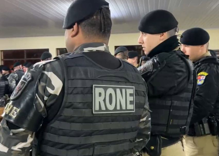 PMPR deflagra Operação Schinus para combater tráfico e homicídios em Curitiba