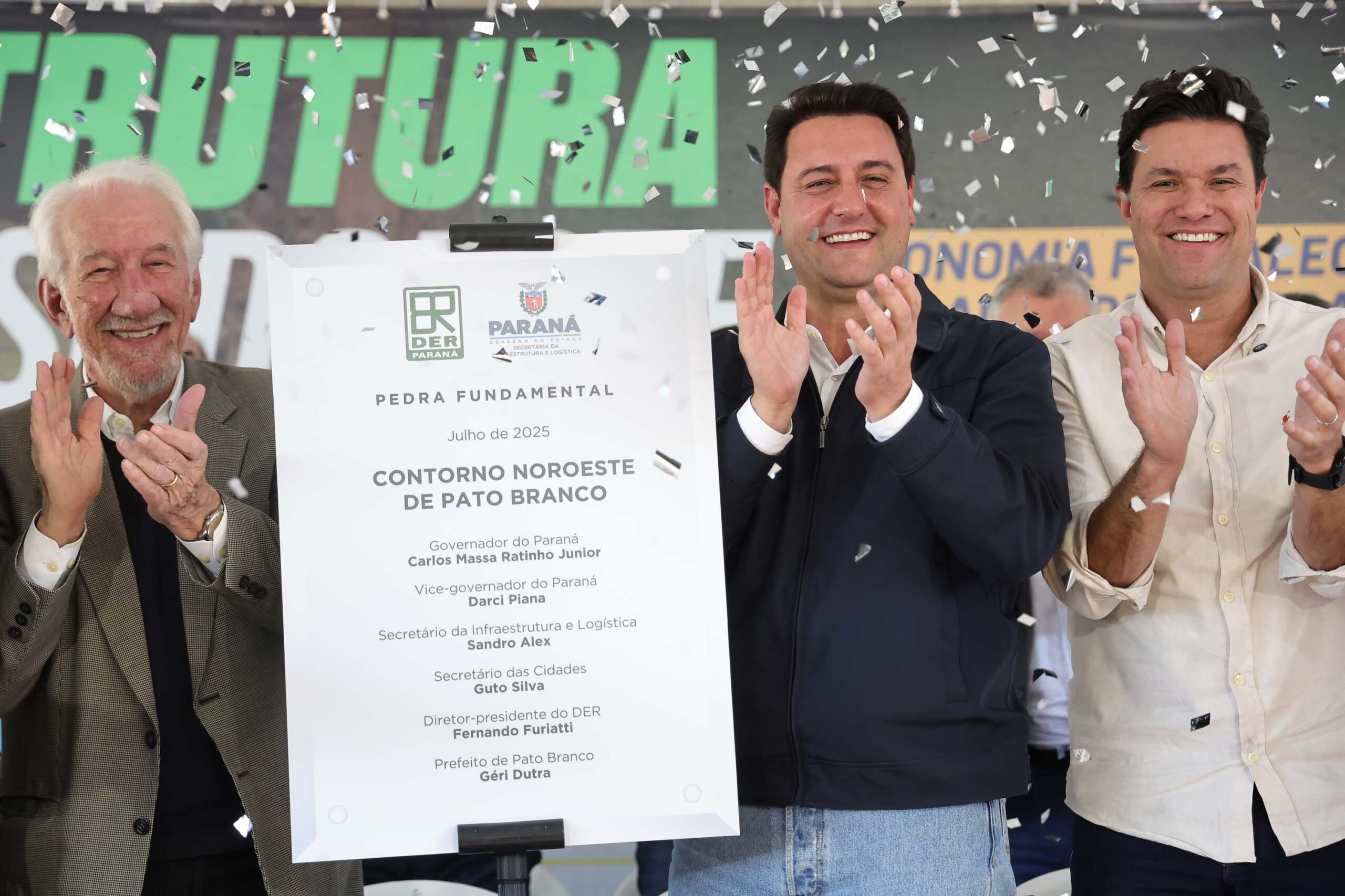 Governador autoriza início das obras da nova etapa do Contorno de Pato Branco