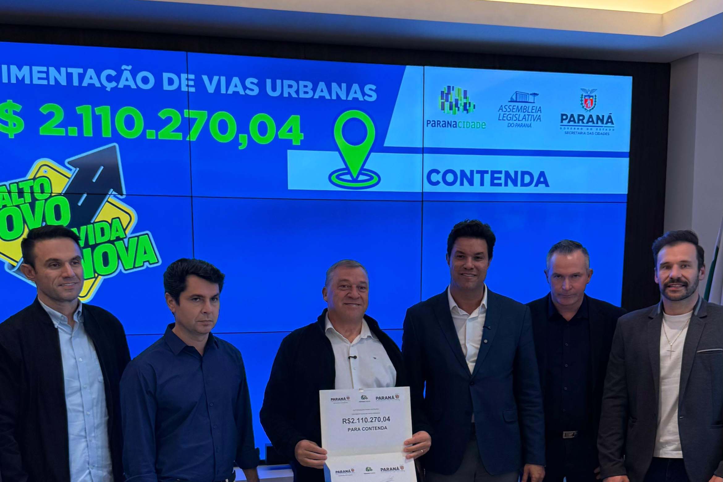Estado autoriza licitações que somam R$ 65 milhões para 19 municípios paranaenses