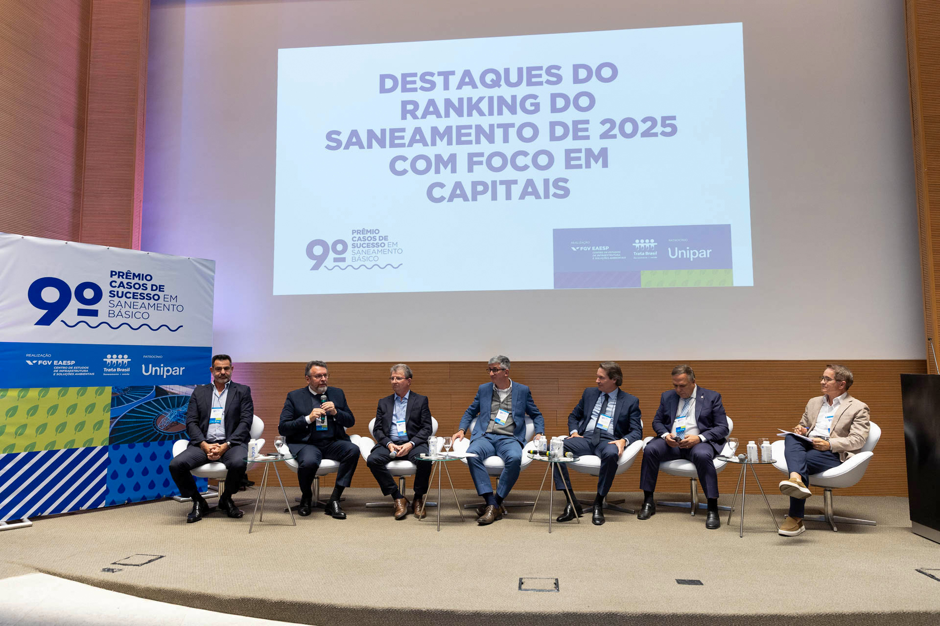 Trata Brasil premia Sanepar por resultado em Curitiba, 1ª capital a universalizar água e esgoto