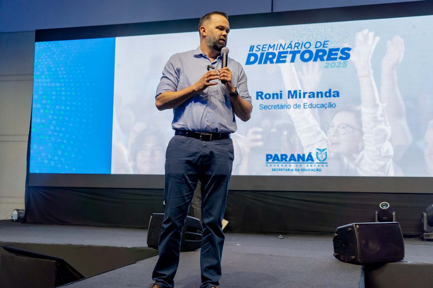 Educação promove encontro de capacitação para mais de 2 mil diretores da rede estadual