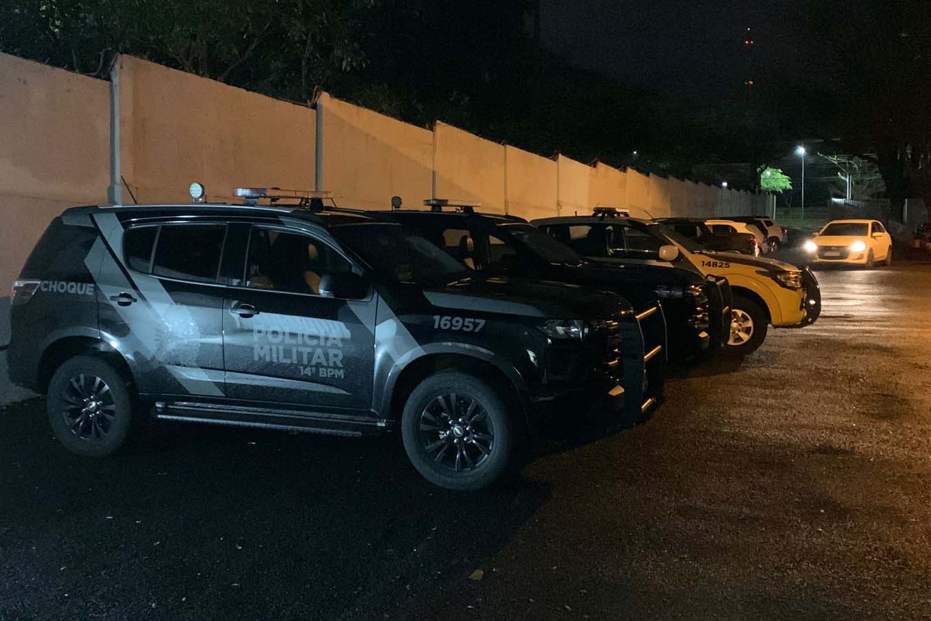 PCPR e PMPR prendem cinco pessoas durante segunda fase de operação em Foz do Iguaçu