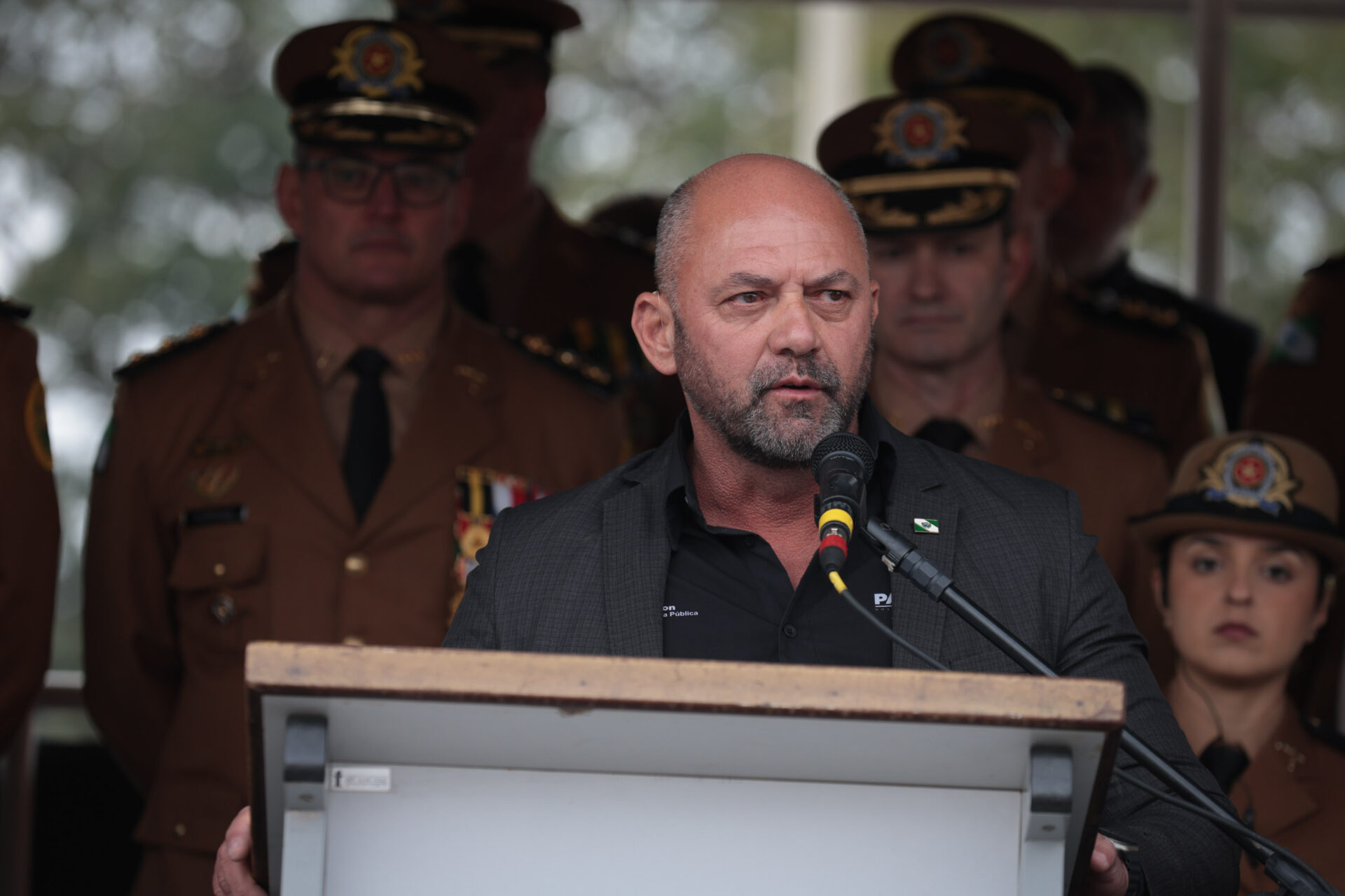 Medalha Coronel Sarmento: PMPR concede horaria a autoridades do Paraná