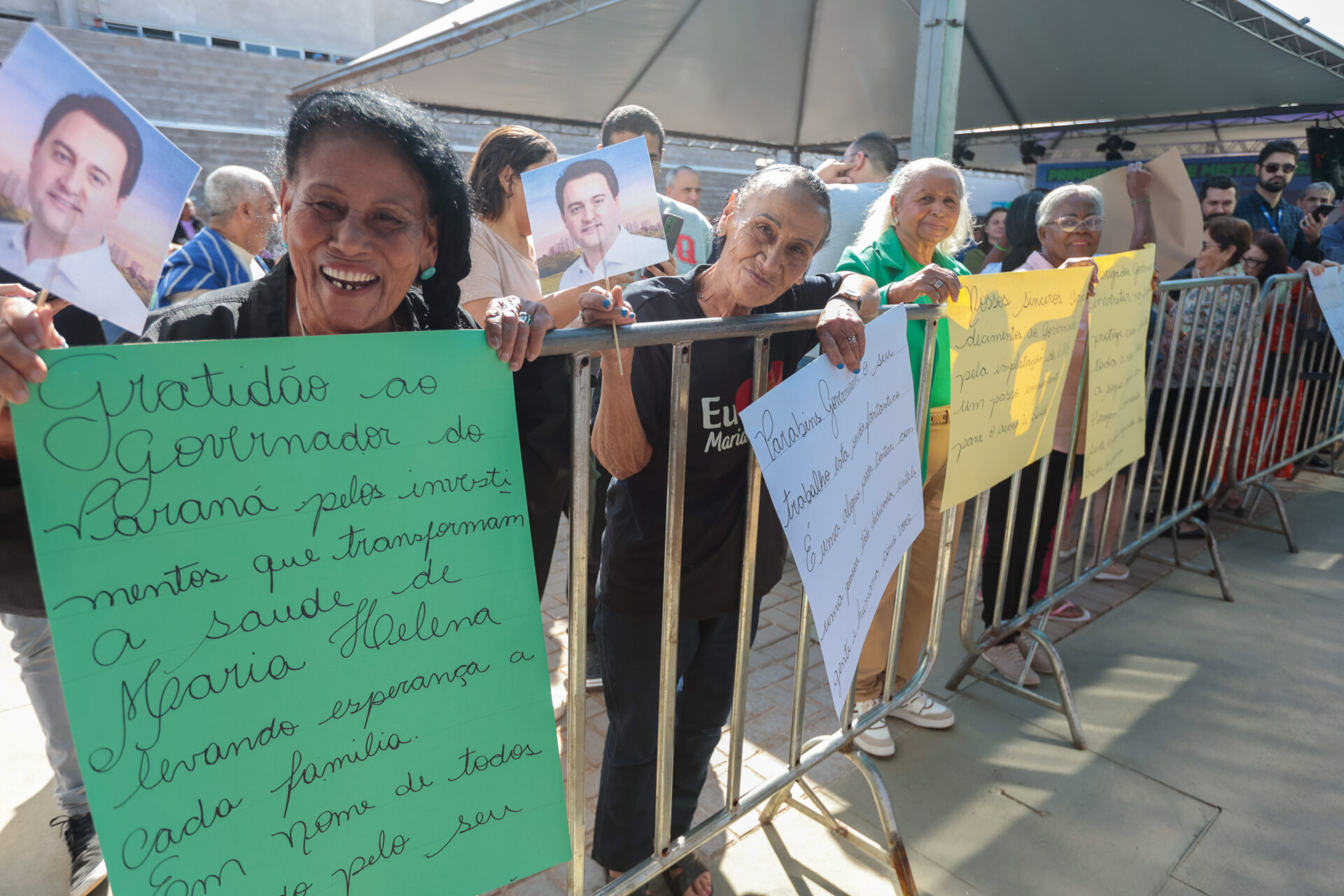 Ratinho Junior inaugura primeira Unidade Mista de Saúde do Paraná em Maria Helena