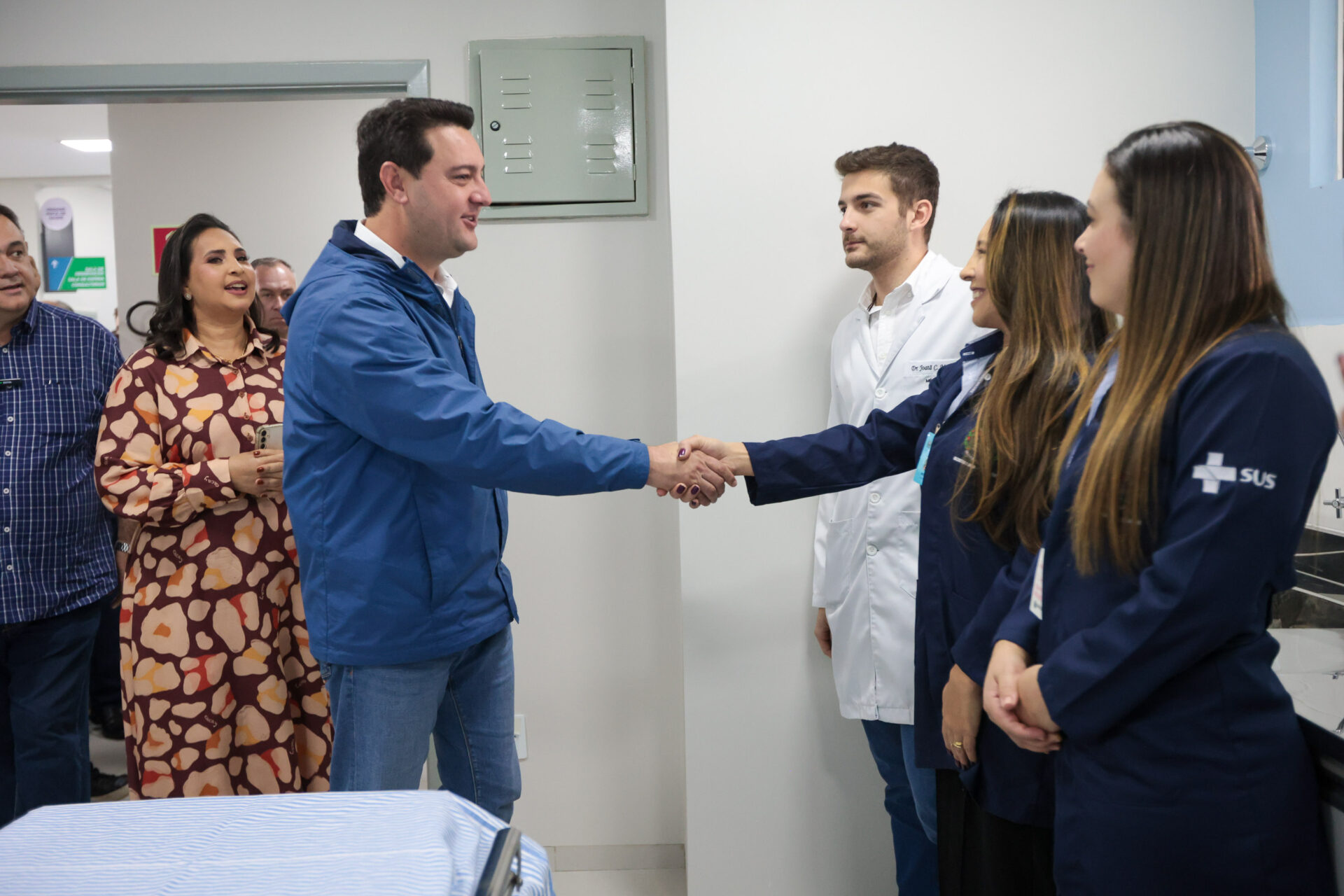 Ratinho Junior inaugura primeira Unidade Mista de Saúde do Paraná em Maria Helena