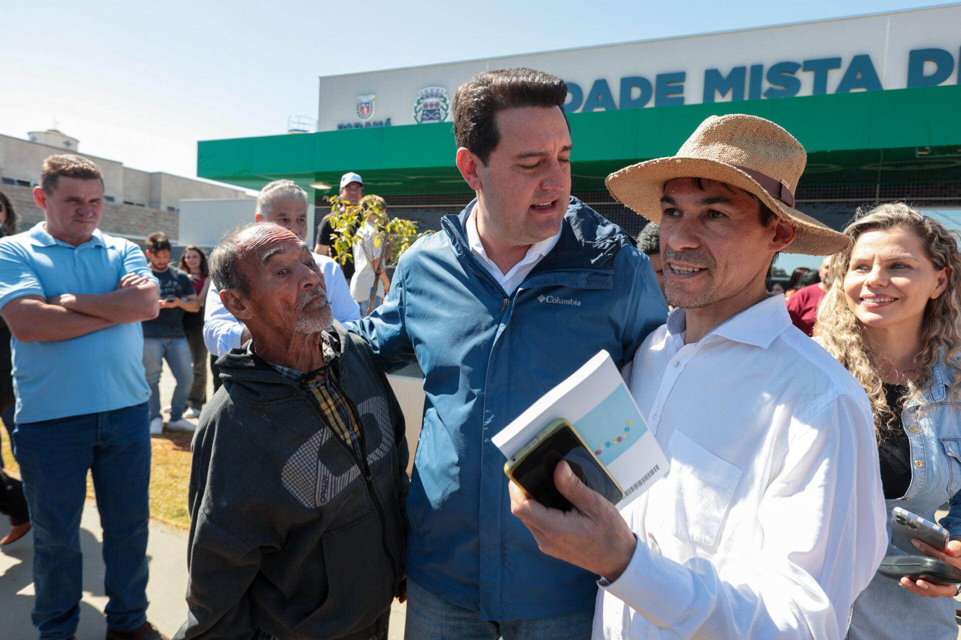 Ratinho Junior inaugura primeira Unidade Mista de Saúde do Paraná em Maria Helena