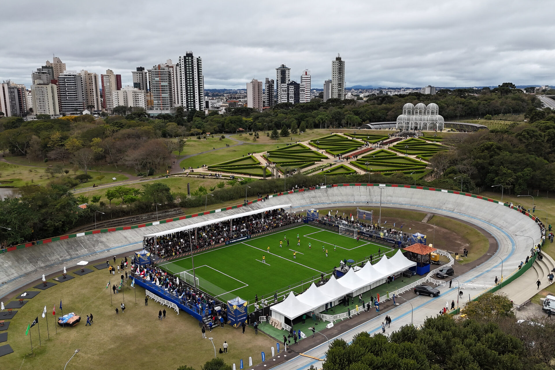Com Brasil campeão e sucesso de público, Paraná é palco da Copa do Mundo de Futebol 7