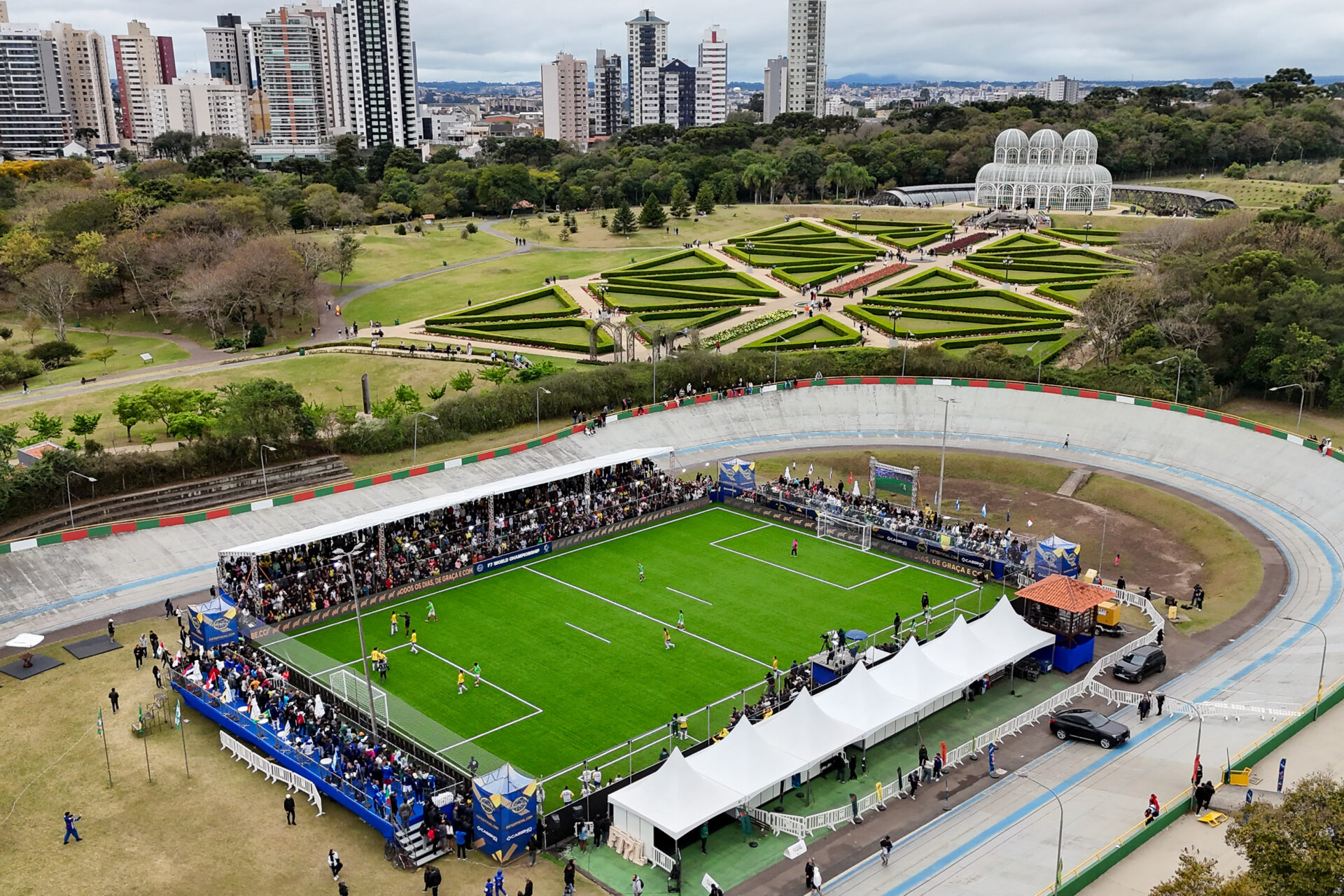Com Brasil campeão e sucesso de público, Paraná é palco da Copa do Mundo de Futebol 7