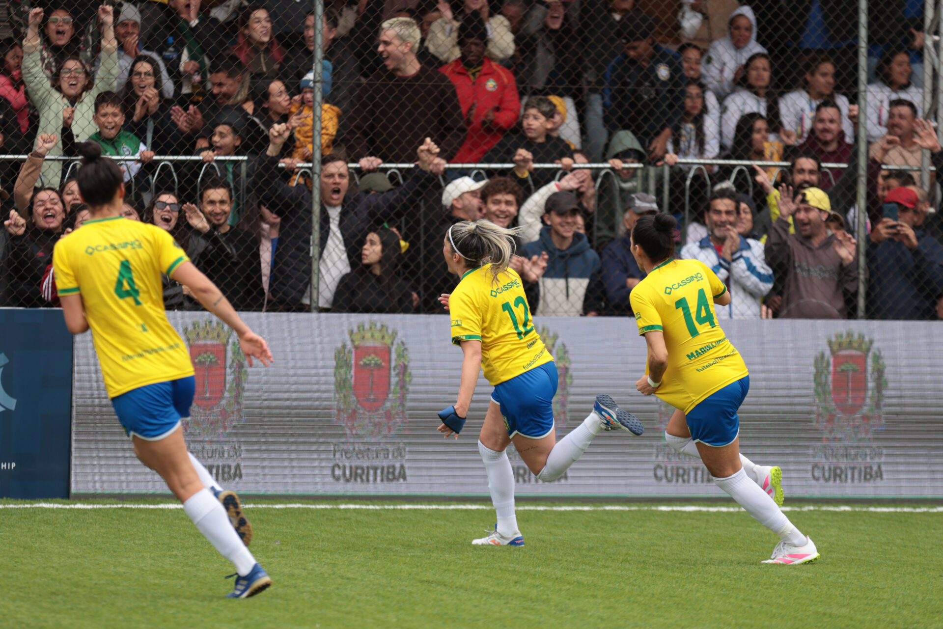 Com Brasil campeão e sucesso de público, Paraná é palco da Copa do Mundo de Futebol 7