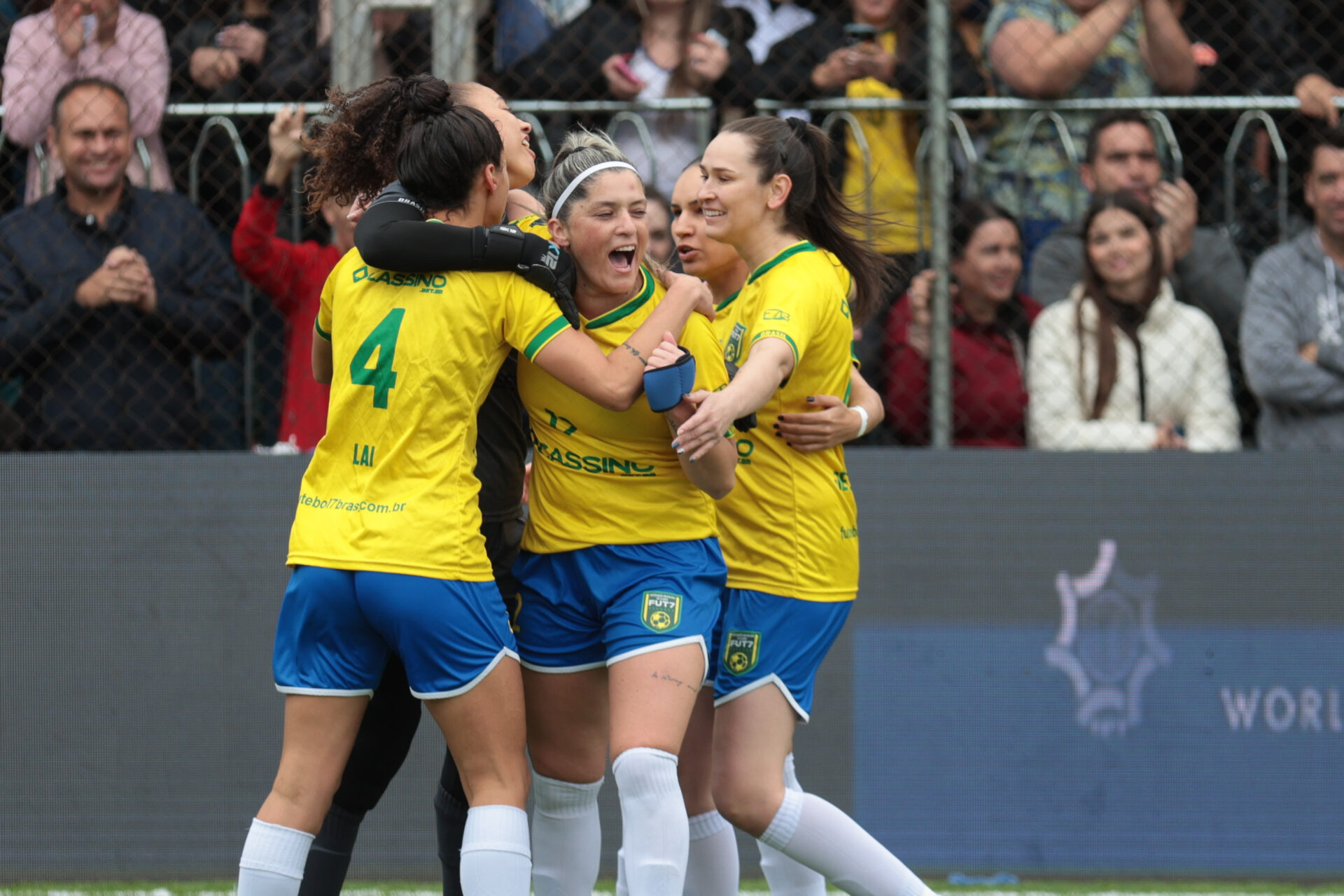 Com Brasil campeão e sucesso de público, Paraná é palco da Copa do Mundo de Futebol 7