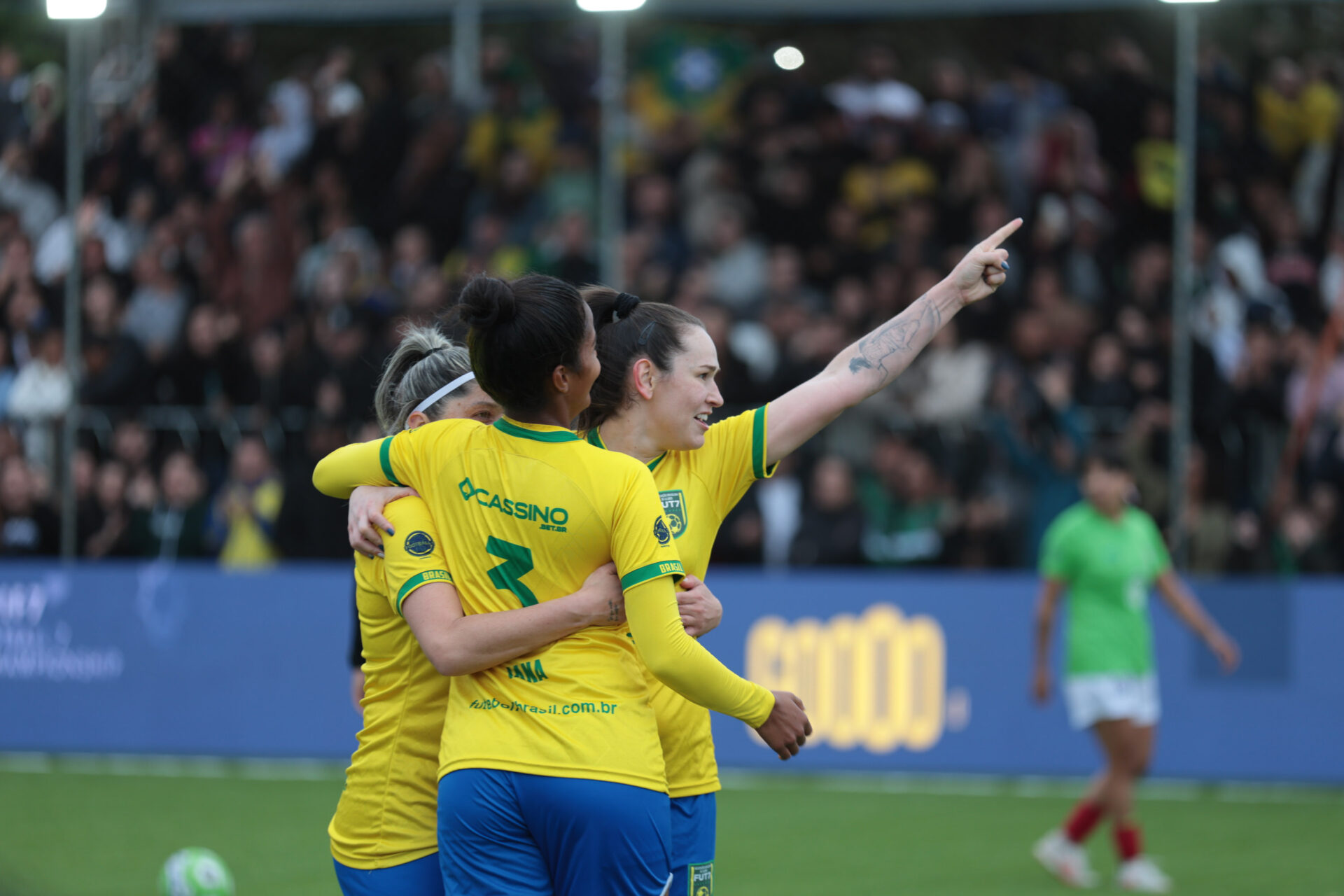 Com Brasil campeão e sucesso de público, Paraná é palco da Copa do Mundo de Futebol 7