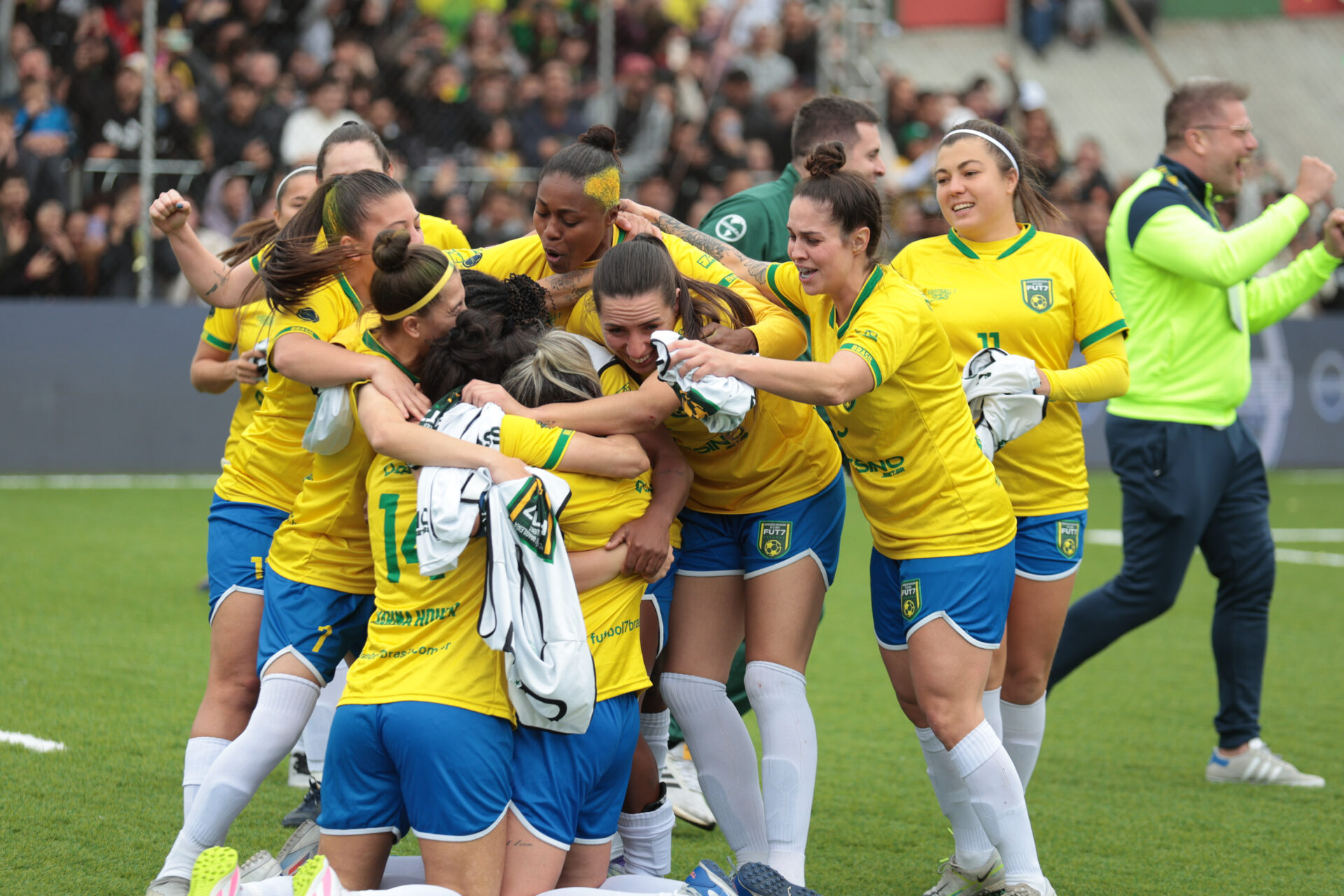 Com Brasil campeão e sucesso de público, Paraná é palco da Copa do Mundo de Futebol 7