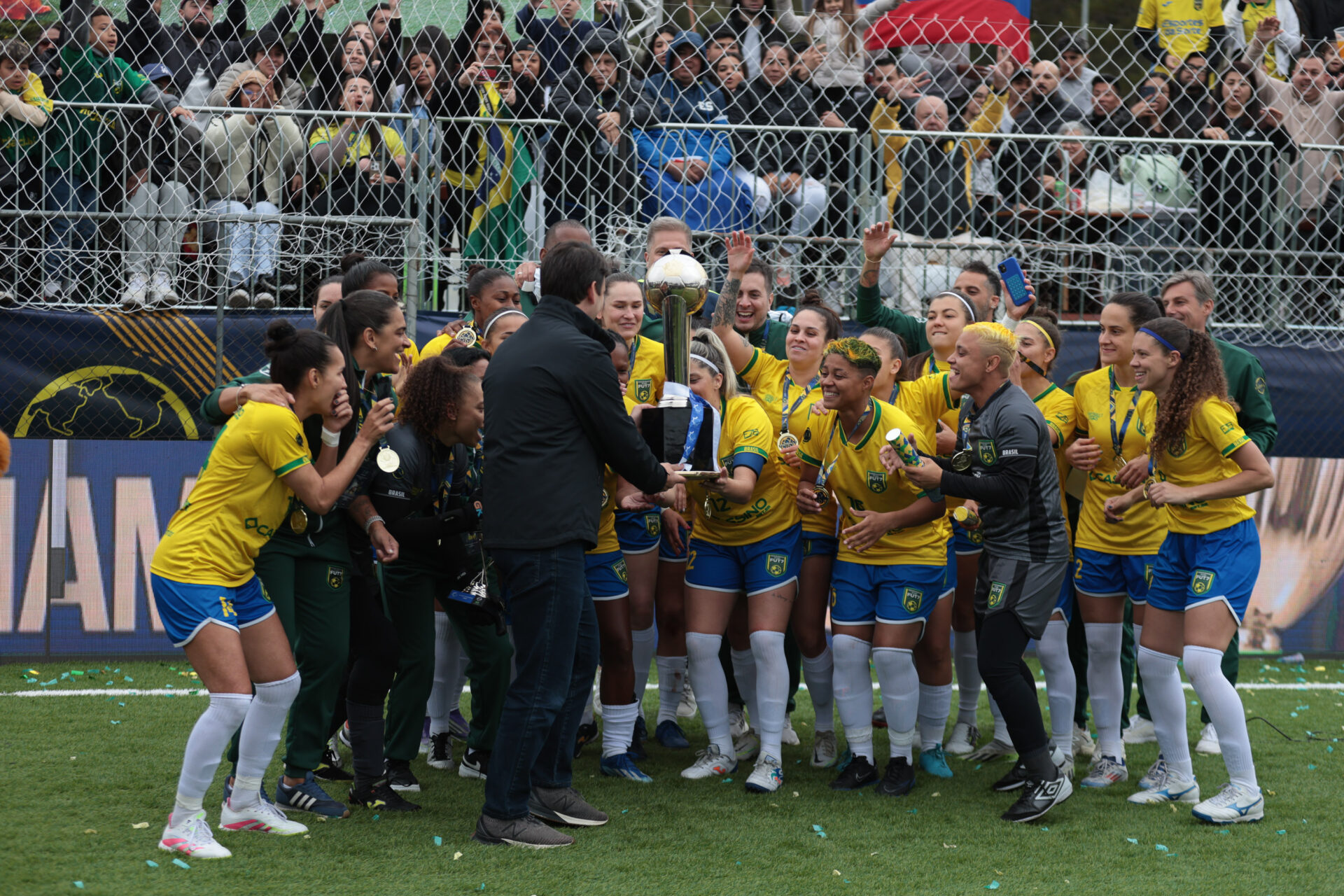 Com Brasil campeão e sucesso de público, Paraná é palco da Copa do Mundo de Futebol 7