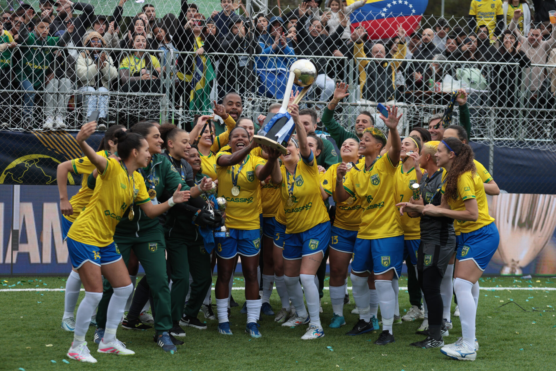 Com Brasil campeão e sucesso de público, Paraná é palco da Copa do Mundo de Futebol 7