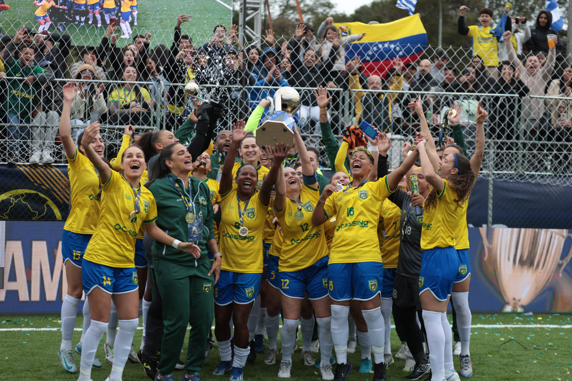 Com Brasil campeão e sucesso de público, Paraná é palco da Copa do Mundo de Futebol 7