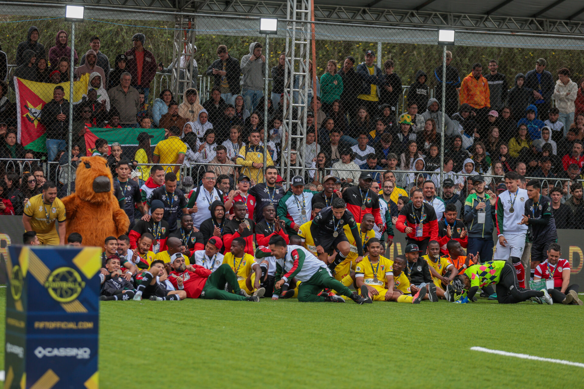 Com Brasil campeão e sucesso de público, Paraná é palco da Copa do Mundo de Futebol 7