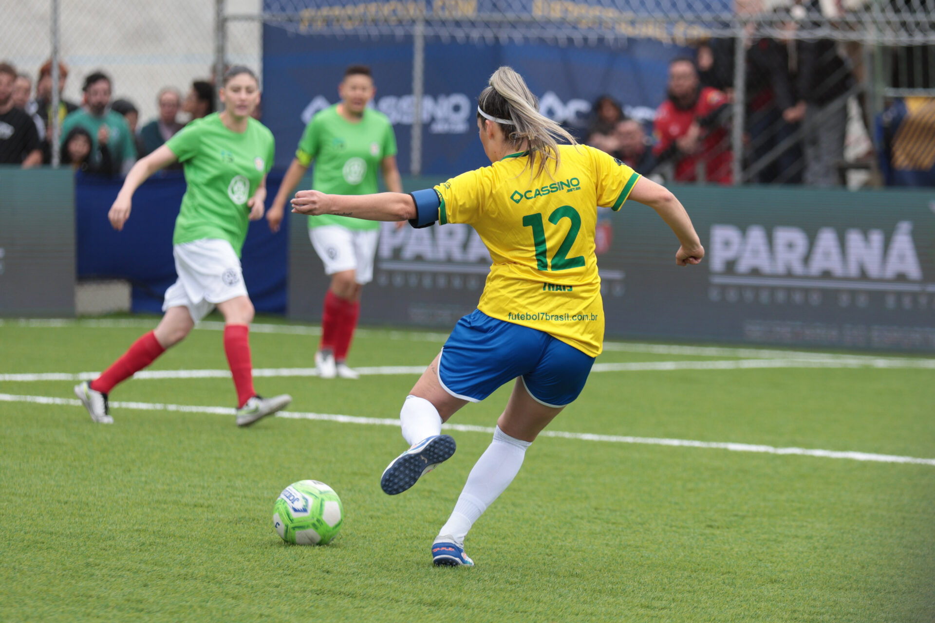 Com Brasil campeão e sucesso de público, Paraná é palco da Copa do Mundo de Futebol 7